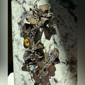 Vintage charm bracelet 7